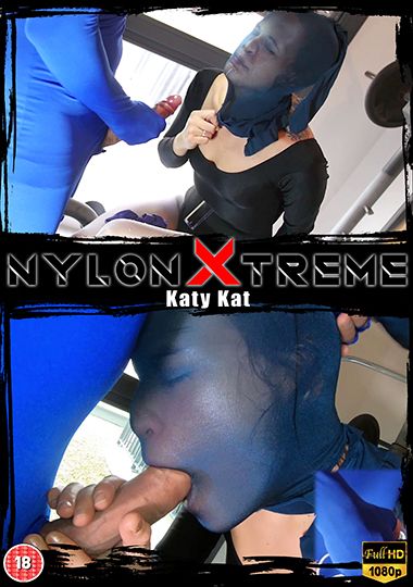 Katy Kat: Nylon Encasement Blowjob