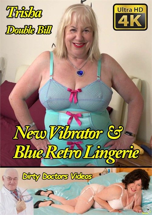 New Vibrator And Blue Retro Lingerie New Vibrator And Blue Retro Lingerie
