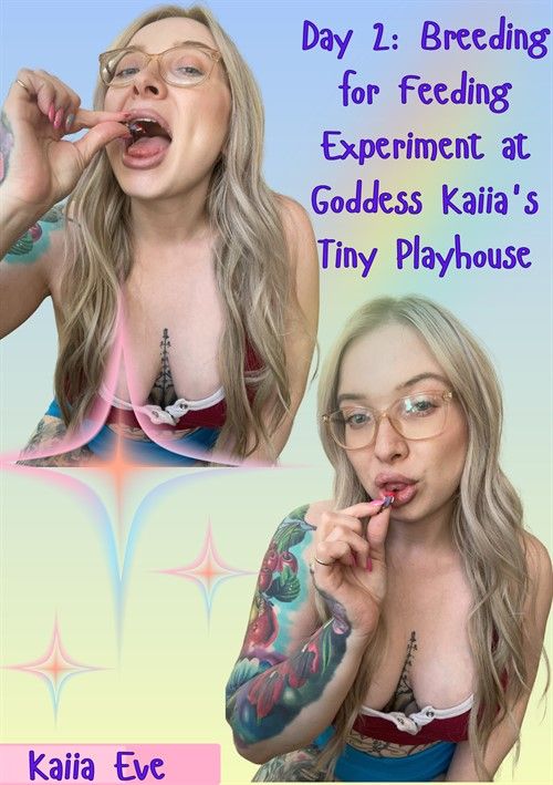Day 2: Breeding For Feeding Experiment At Goddess Kaiias Tiny Playhouse Day 2: Breeding For Feeding Experiment At Goddess Kaiias Tiny Playhouse